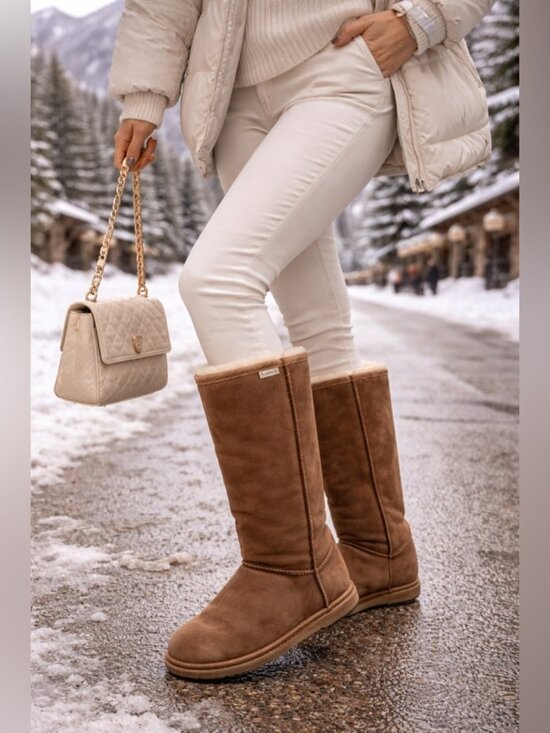 BearPaw Shoes - BearPaw Plush Shearling-Lined Boots - Cream